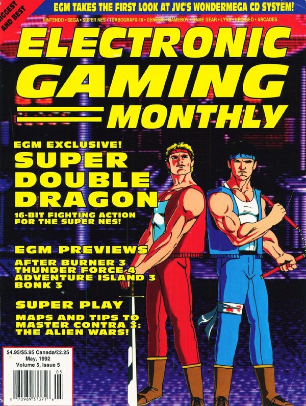 Electronic Gaming Monthly Issue 34 (May 1992) cover